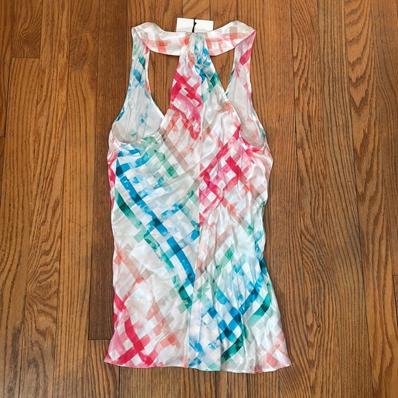 Chloe Kristyn Jessica Cami Sleeveless Blouse Colorful Women's Small NWT - Picture 2 of 6